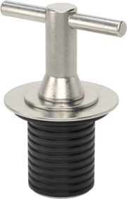 McMaster 2908K15 Stainless Steel T-Handle Expansion Plug for 1 Pipe Size