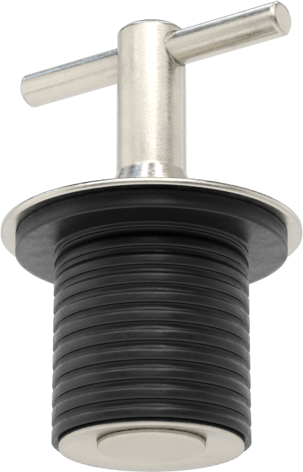 McMaster 2908K17 Stainless Steel T-Handle Expansion Plug for 1-1/4 Pipe Size
