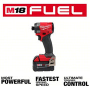 Milwaukee 2953-22 Impact Driver Kit 2,000 in-lb Max. Torque, 3,900 RPM Free Speed, 4,400 Impacts per Minute, 5.0 Ah