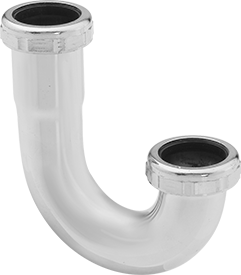 McMaster 2965K41 1-1/4" OD J-Bend with Slip-Joint Outlet Connection