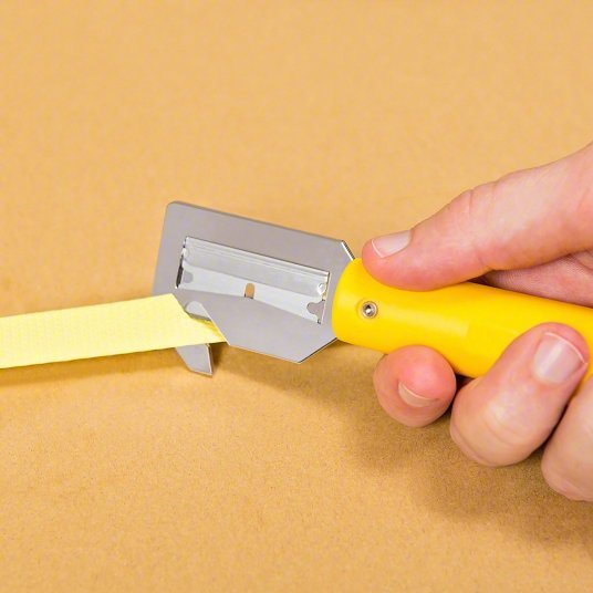 Pacific Handy Cutter HH700 Safety Strap Cutter 6 in Overall Lg, Straight Handle, Plain, Steel