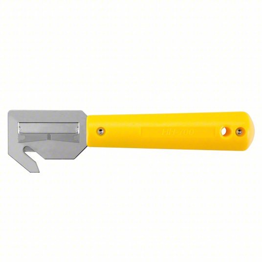 Pacific Handy Cutter HH700 Safety Strap Cutter 6 in Overall Lg, Straight Handle, Plain, Steel