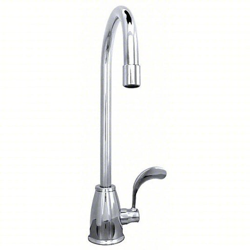 Just Manufacturing JSFVR5 Gooseneck Kitchen Faucet Stainless Steel Finish, 2 gpm Flow Rate