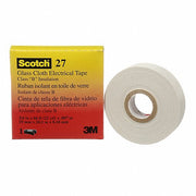 3M 27-3/4"X66' Electrical Tape 3/4 in Wd, 22 yd Lg, 7 mil Thick, Fiberglass Cloth, Rubber, 600 V Volt Rating
