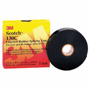 3M 130C-3/4X30FT Electrical Tape 3/4 in Wd, 10 yd Lg, 30 mil Thick, Ethylene Propylene Rubber, 69 kV Volt Rating