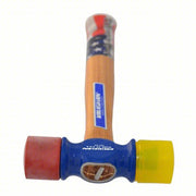 Vaughan SF12 Soft Face Hammer Nylon, 12 oz Head Wt, 1 3/8 in Tip Dia, 13 in Overall Lg, Replaceable Tips, Steel