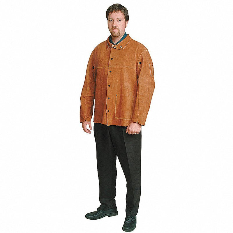 Redwood 2AG83 Welding Jacket, Brown, Leather, XL