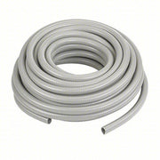 Hubbell G1050 Liquid-Tight Flex Plastic Conduit 1/2 in Trade Size, Gray, 100 ft Nominal Lg, G