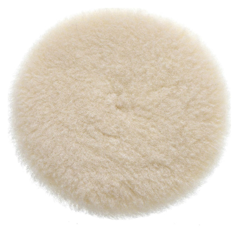3M 01927 Wool Compounding Pad, 5-1/4 in, Hook-and-Loop, PK10