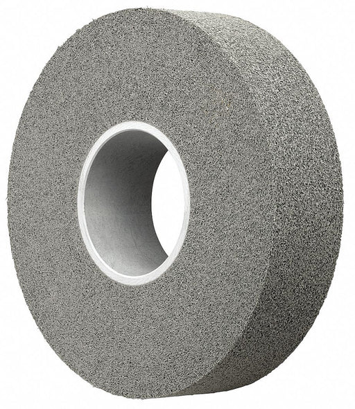 Scotch-Brite 61500126661 Convolute Wheel, 14 in Dia x 2 in W, 8 in Arbor, Aluminum Oxide, Medium, Hard (8), Hard