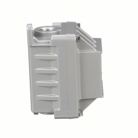 Square D 2510KR2H Manual Motor Switch 3 Poles, 20 A, 0.75 in Hub Dia, Feed Through