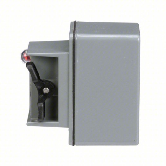 Square D 2510KW1A Manual Motor Switch 2 Poles, 30 A, 4 NEMA Rating, Pilot Light: Red Light (115V AC)
