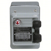 Square D 2510KW1A Manual Motor Switch 2 Poles, 30 A, 4 NEMA Rating, Pilot Light: Red Light (115V AC)