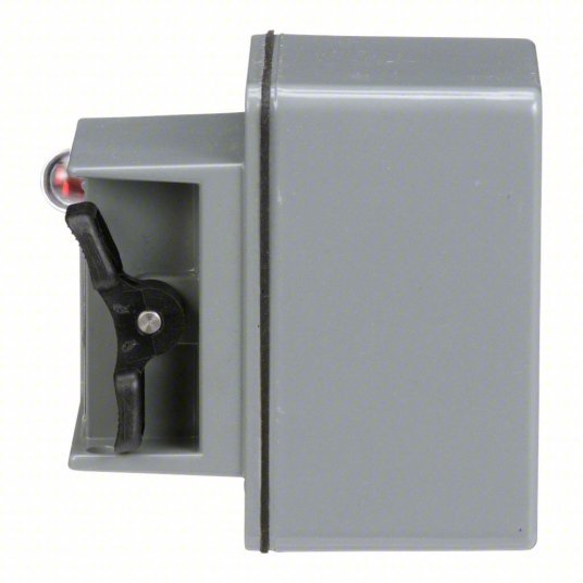 Square D 2510KW2C Manual Motor Switch 3 Poles, 30 A, 4 NEMA Rating, Pilot Light: Red Light (440-600V AC)