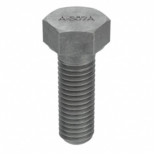 Redwood 495053-PG A307A, 1/2"-13 Hex Head Cap Screw, Hot Dipped Galvanized Steel, 1 1/2 in L, 50 PK