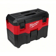Milwaukee 0880-20 Portable Shop Vacuum 2 gal Tank Size, Reinforced Nylon, 1 1/4 in Vacuum Hose Dia., HEPA