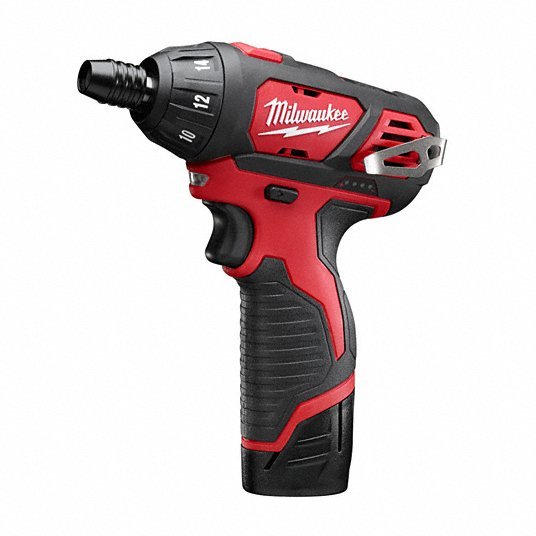Milwaukee 2401-22 Screwdriver Kit 1/4 in Drive Size, 0 in-lb to 175 in-lb, 0 in-lb Torque - Min, Brushed