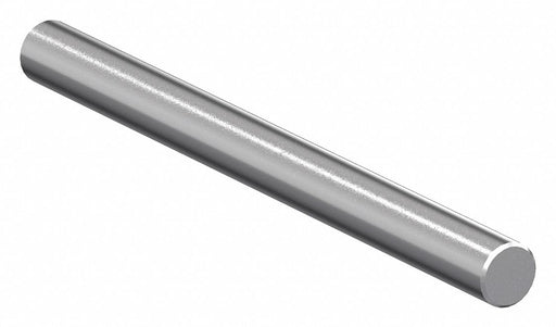 PBC Linear NIL08-006.000 Linear Shaft, Solid, 1/2 in Dia, 6 in Lg, Carbon Steel, Polished