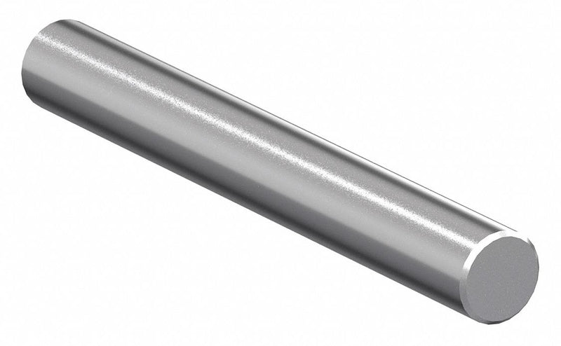 PBC Linear NIL12-006.000 Linear Shaft, Solid, 3/4 in Dia, 6 in Lg, Carbon Steel, Polished