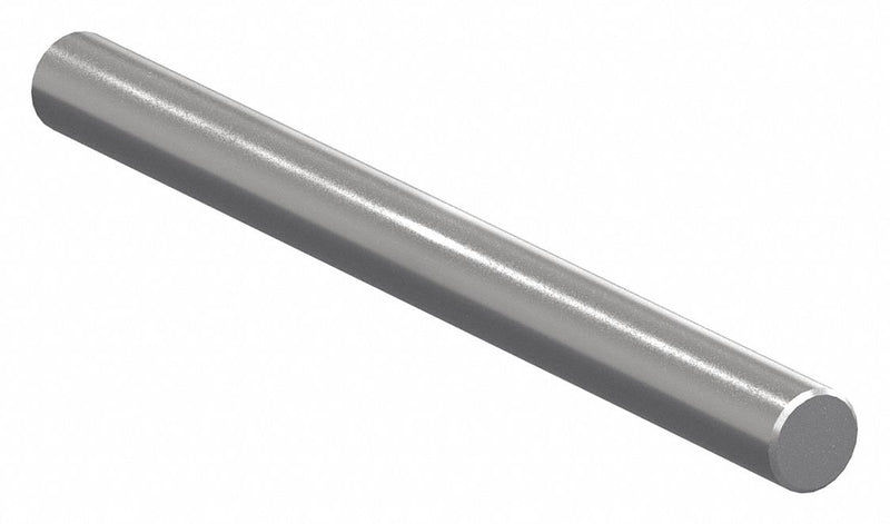 PBC Linear NIL08SS-006.000 Linear Shaft, Solid, 1/2 in Dia, 6 in Lg, Stainless Steel, Polished