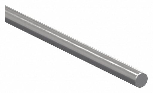 PBC Linear NIL04SS-036.000 Linear Shaft, Solid, 1/4 in Dia, 36 in Lg, Stainless Steel, Polished