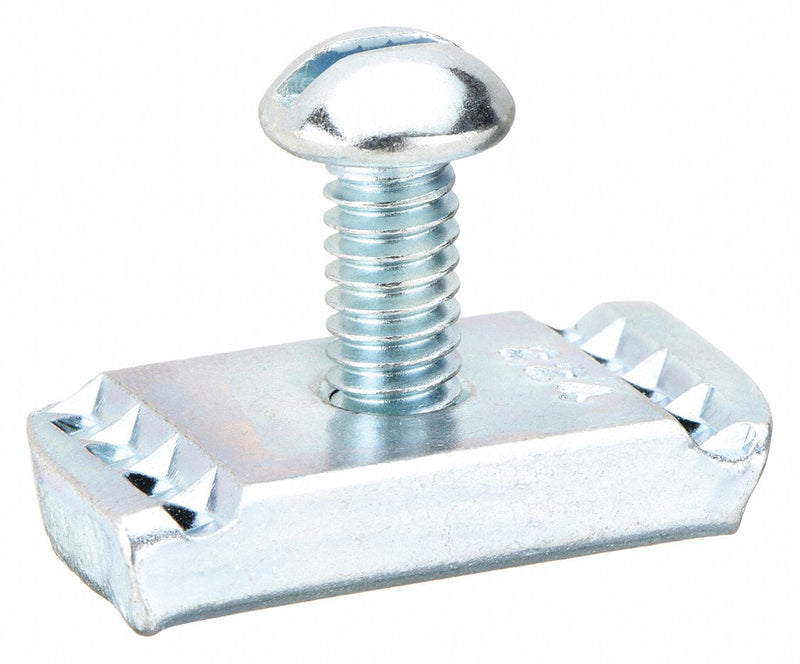 PBC Linear PAC2246 End Stop Rail System, 1.375 in Length, 0.75 in Width, Steel