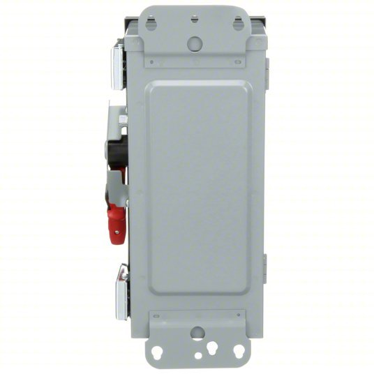 Square D HU361AWK Safety Switch Non-Fusible, 30 A, Three Phase, 600V AC, Galvanized Steel, Indoor/Outdoor