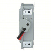 Square D HU361AWK Safety Switch Non-Fusible, 30 A, Three Phase, 600V AC, Galvanized Steel, Indoor/Outdoor
