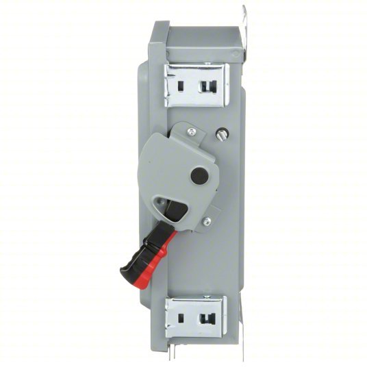 Square D HU361AWK Safety Switch Non-Fusible, 30 A, Three Phase, 600V AC, Galvanized Steel, Indoor/Outdoor