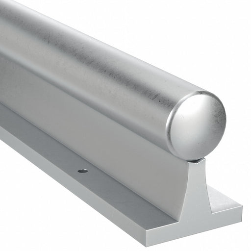 PBC Linear CCR16-018.000 Pre-Drilled Linear Shaft Assembly, 1 in Shaft Dia, 18 in Lg, with Support Rail