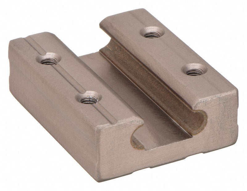 PBC Linear MR12C Linear Slide Roller Carriage, MiniRail Series, For 12 mm Rail Width, Aluminum