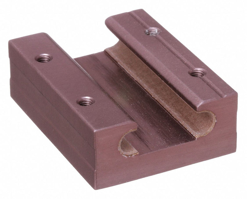 PBC Linear MRC15C Linear Slide Roller Carriage, MiniRail Series, For 15 mm Rail Width, Aluminum