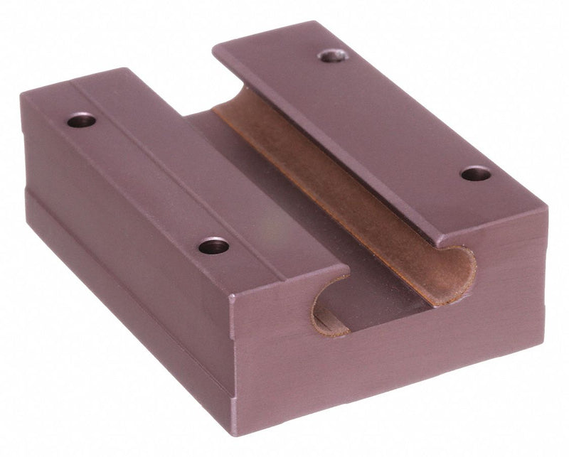PBC Linear MRC20C Mini Rail Carriage, MiniRail Series, For 20 mm Rail Width, Aluminum