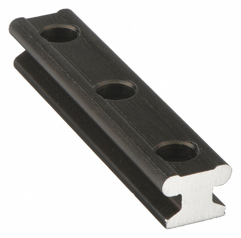 PBC Linear MR9R-0055 Linear Guide Rail, Size 9, 55 mm Length, 9 mm Width, Aluminum