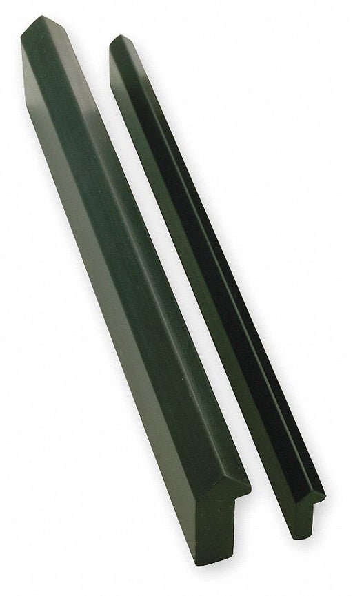 PBC Linear VRD4-049.000 Drilled Linear Rail, V-Guide, Size 4, 49 in Length, 0.437 in Width, Carbon Steel