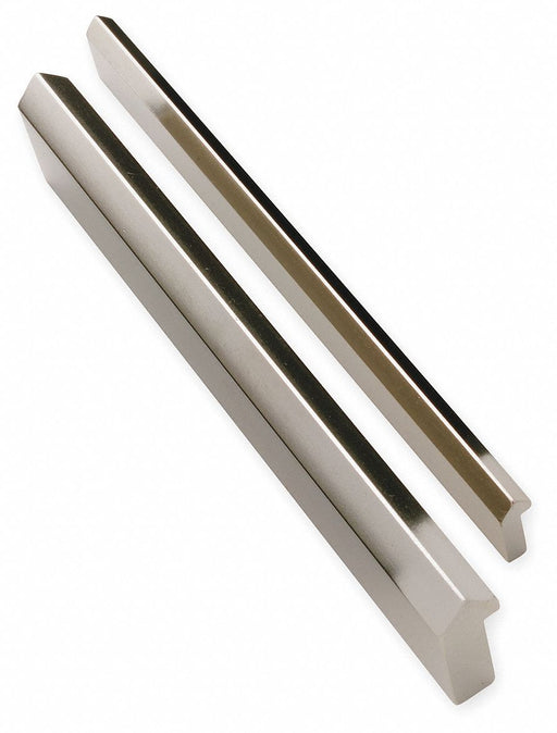 PBC Linear VRSD1-048.500 Drilled Linear Rail, V-Guide, Size 1, 48.5 in Length, 0.187 in Width, Stainless Steel