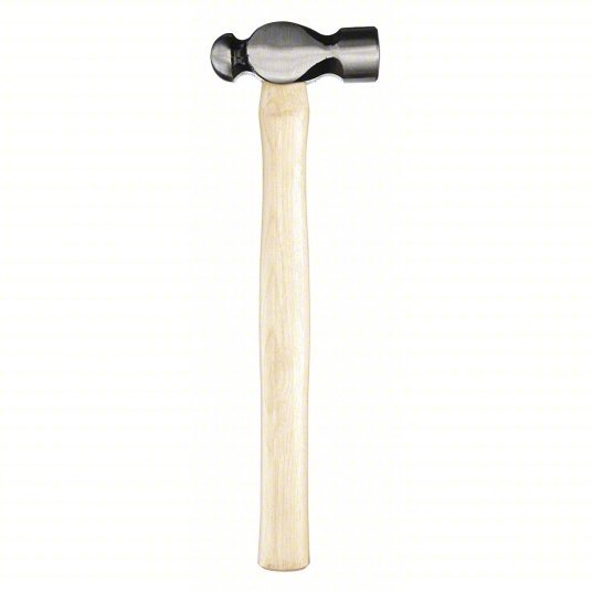 Redwood RW2DBT1 Ball Pein Hammer Wood, Steel, 32 oz Head Wt, 38 mm Face Dia, 16 in Overall Lg, Plain Grip