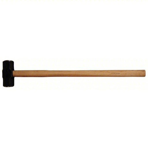 Redwood RW2DBT6 Standard Sledge Hammer Steel, Wood Handle, 16 lb Head Wt, 2 3/4 in Dia, 36 in Overall Lg