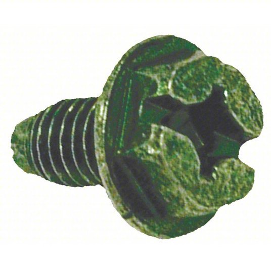 Raco 998 Grounding Screw Steel, Green
