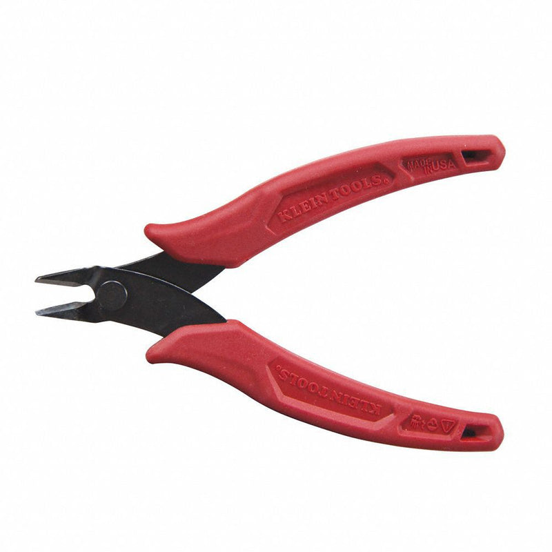 Klein Tools D275-5 Diagonal Cutting Plier, Flush, Straight, Narrow, 1/2 in Jaw Lg, 1/4 in Jaw Wd, 5 in Overall Lg