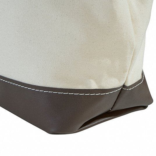Klein 5102-20 Tool Bag 20 in W x 6 in D x 15 in H, Brown, Canvas, 1 Pockets, 1 Inside Pockets, Canvas