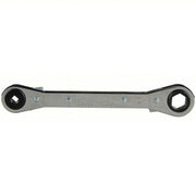 Klein 68309 Box End Wrench Chrome, 3/16 in_1/4 in_1/2 in_9/16 in Head Size, 6 3/4 in Overall Lg