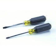 Klein 85078 General Purpose Screwdriver Set 8 Pieces, Phillips/Slotted Tip, Ergonomic Grip