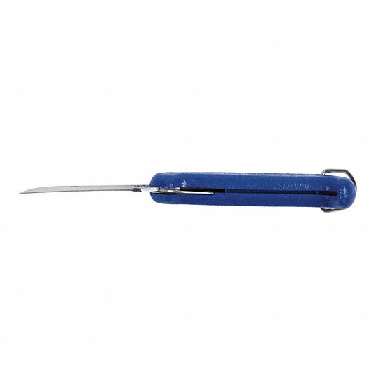 Klein 1550-24 Hawkbill Blade, 6 3/4 in Overall Lg, 2 3/4 in Blade Lg Stainless Steel, 6 - 8 in