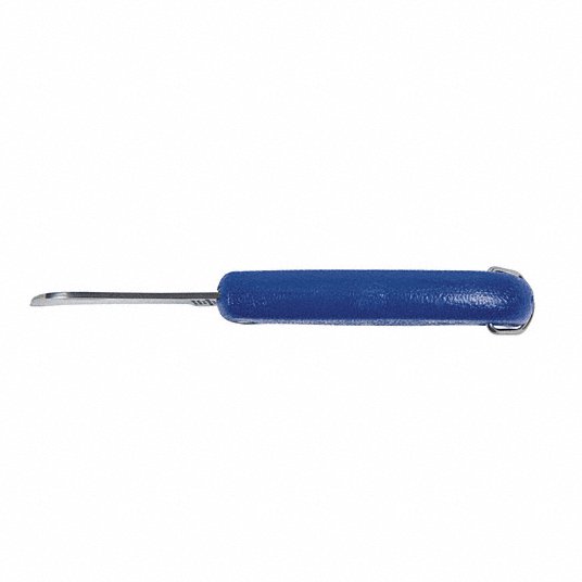Klein 1550-24 Hawkbill Blade, 6 3/4 in Overall Lg, 2 3/4 in Blade Lg Stainless Steel, 6 - 8 in