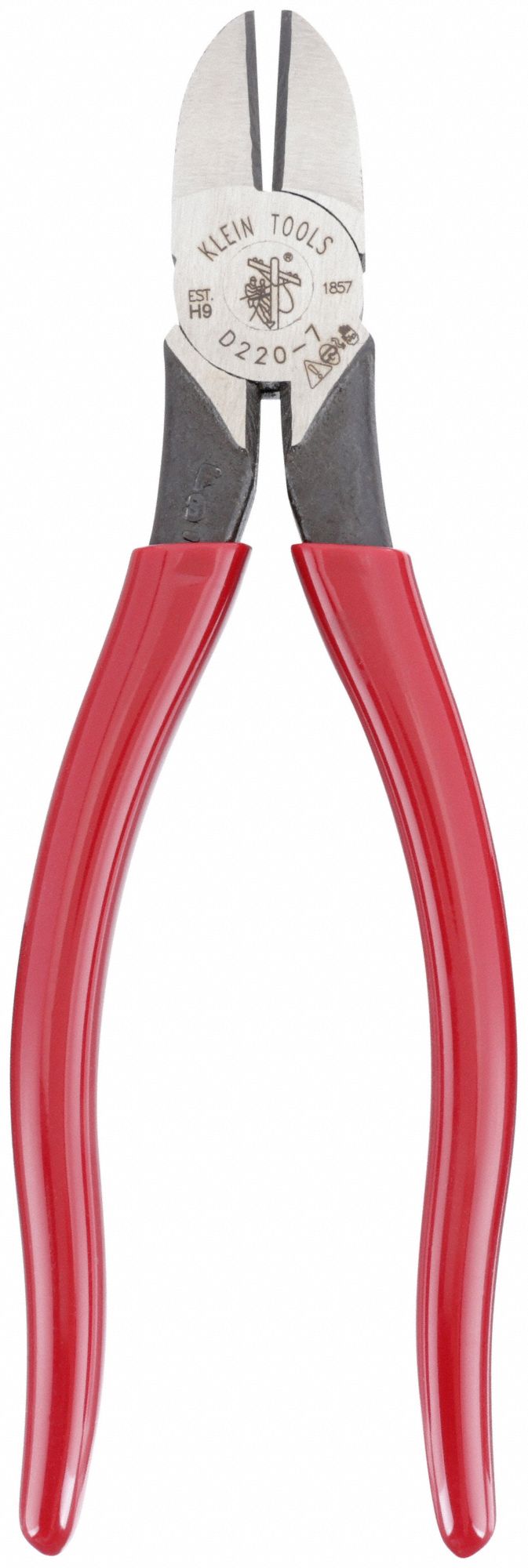 Klein Tools D220-7 Diagonal Cutting Plier 7-3/4 in Uninsulated