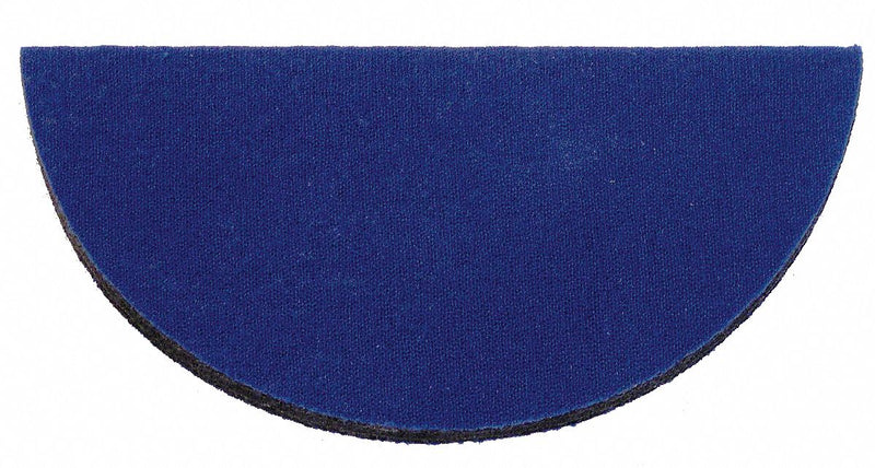 3M 06624 Half-Round Disc Hand Pad, 3/8 in x 5 in, PSA, PK20