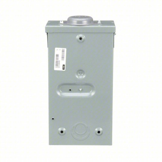 Square D QO3100BNRB Circuit Breaker Enclosure 3 Spaces, 100A, Surface Mounting, Outdoor