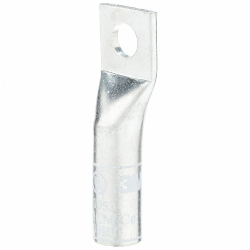 3M 31053 Compression Lugs, 1/2 in Stud Size, 300 kcmil For Wire Sizes, Stranded Wire Type, Long, Copper