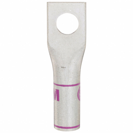 3M 31045 Compression Lugs, 1/2 in Stud Size, 4/0 AWG For Wire Sizes, Stranded Wire Type, Long, Copper
